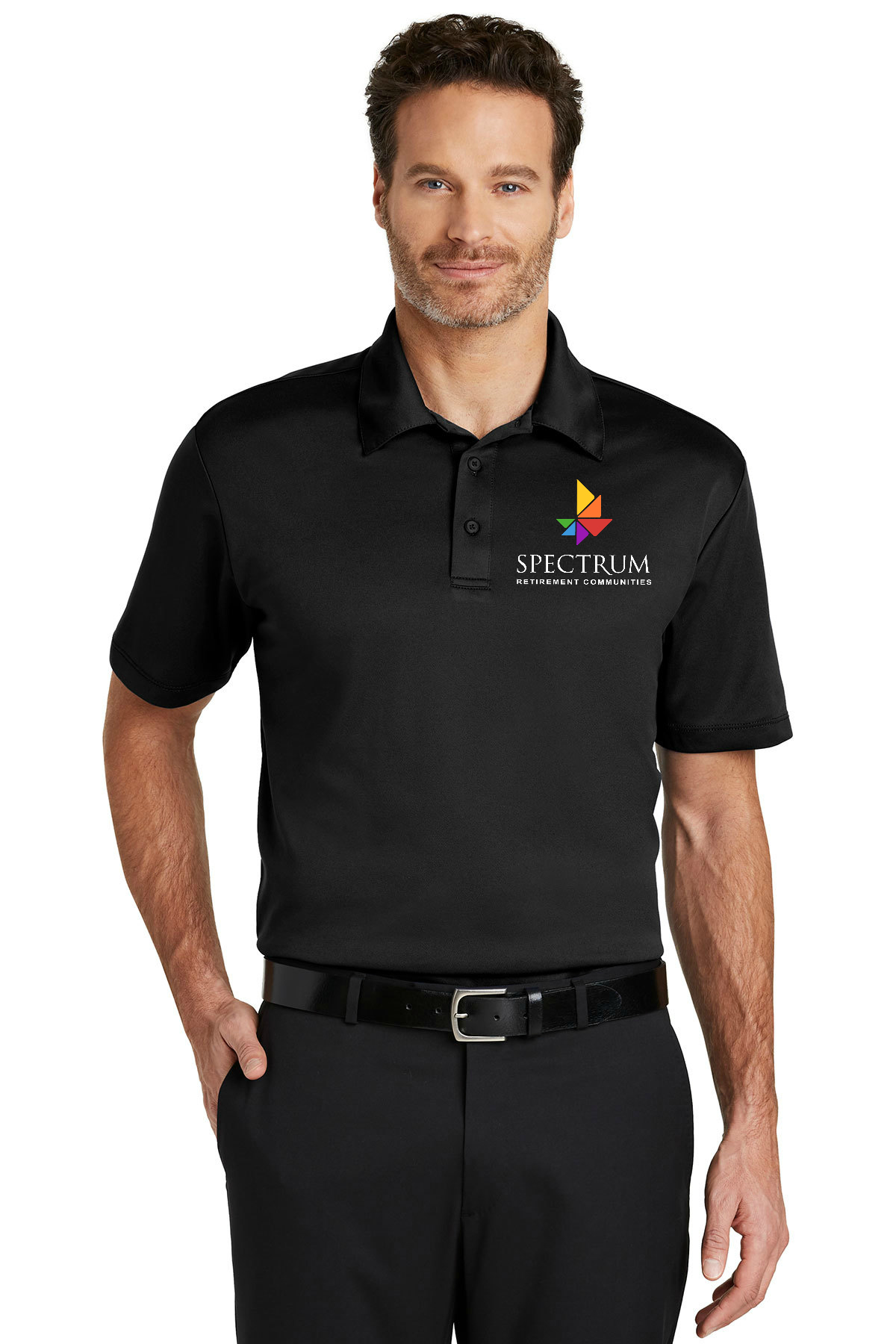 Black Housekeeping/Maintenance Polo – Spectrum